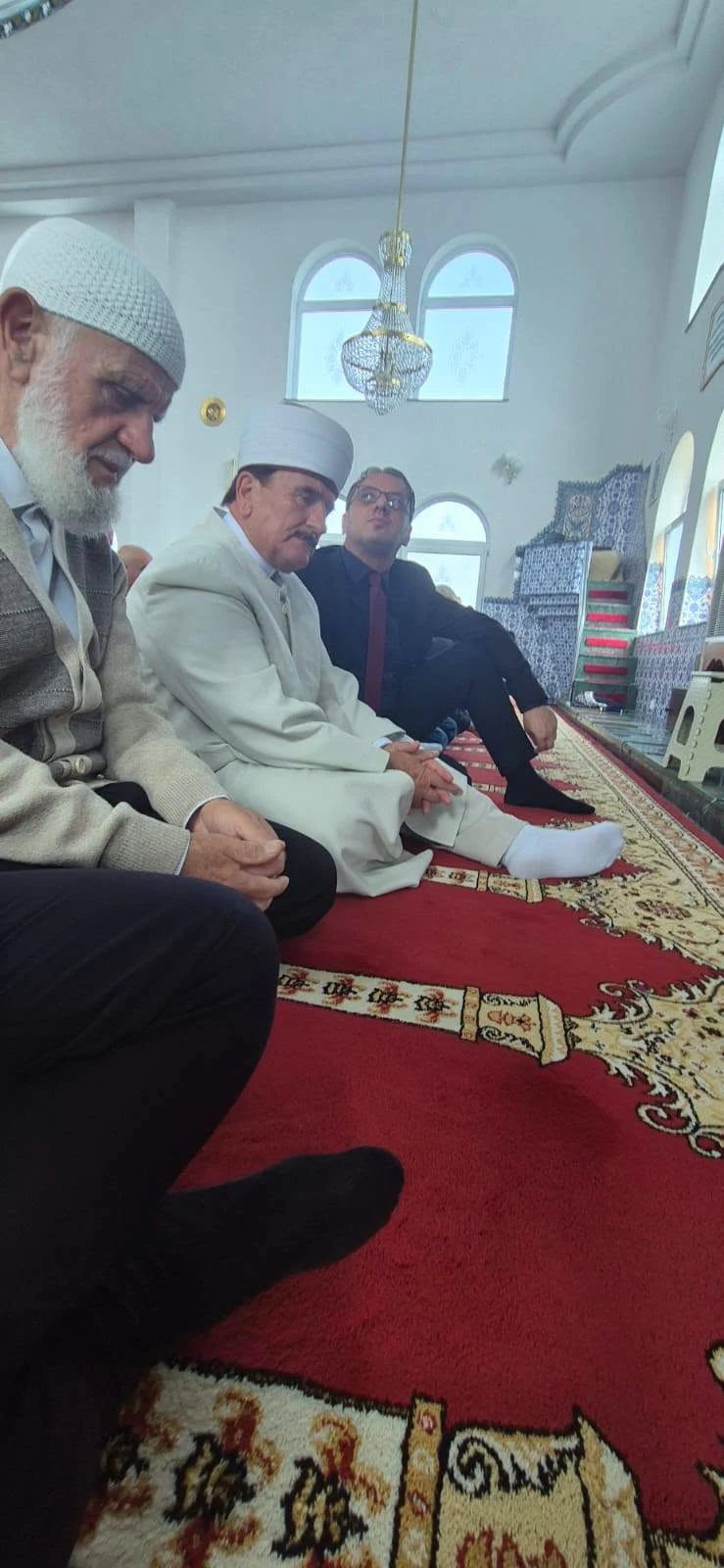 Müftülüğün müminler arasındaki ziyaretleri devam ediyor